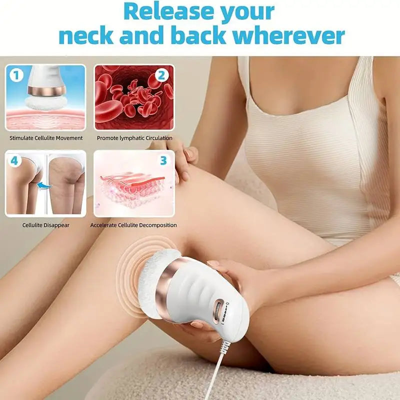 Electric Body Sculpting Massager for Cellulite Reduction and Skin Firming